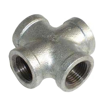 Acessórios de tubos de ferro fundido galvanizados maleáveis personalizados para iguais e conexões