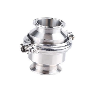 DN15-DN200 Aço inoxidável sanitário 304/316L Tri-clamp válvula de verificação suporte personalizado