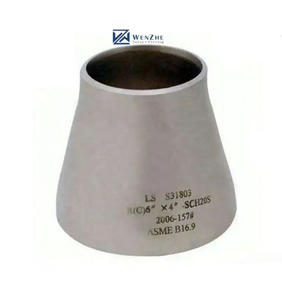 Aço inoxidável 304 316 316L Redutor excêntrico concêntrico DN25-DN100 Prata 1/4'-4'0
