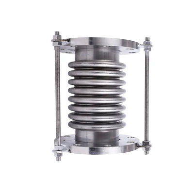 Aço inoxidável 304 Conexão de flange Junta de expansão telescópica para compensador de Bellow