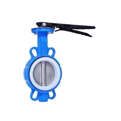 2 polegadas de Ferro Dutile Wafer Butterfly Valve ANSI 150 DIN JIS Prata para fins gerais