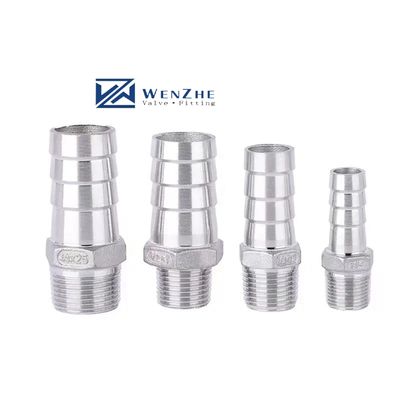Soldar acessórios de tubos de aço inoxidável para 201 304 316 SS304 SS316L Hex Hose Nipple