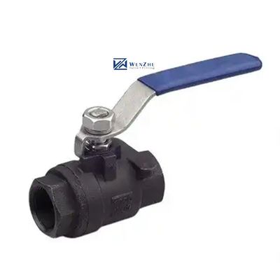 SS304 316 316L 1000WOG WCB válvula de esfera de alta pressão com cabeça cilíndrica Q11F-16