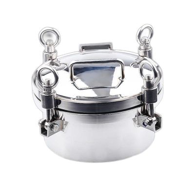 Cobertura de escotilha sanitária garantida para tanque de prata 304 316L