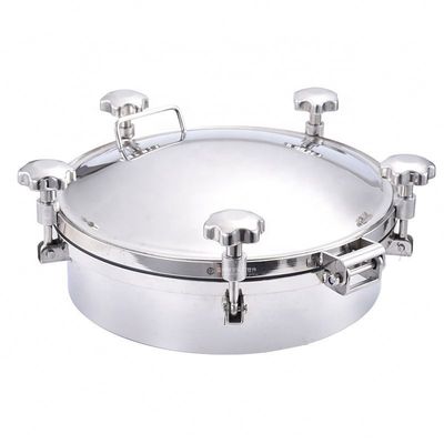 Cobertura de escotilha sanitária garantida para tanque de prata 304 316L
