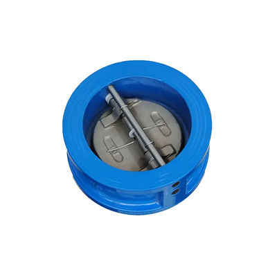 ANSI Padrão Prata Dutile Ferro Wafer Tipo PVC 4 polegadas 8 polegadas Flap Tipo válvula de verificação