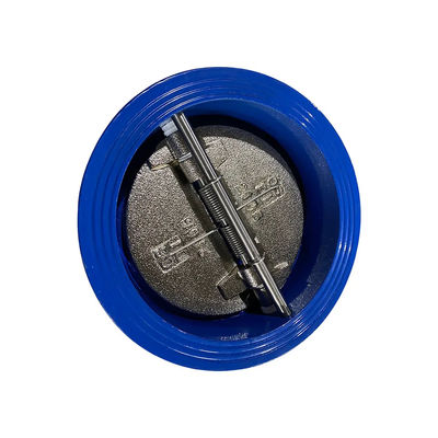 ANSI Padrão Prata Dutile Ferro Wafer Tipo PVC 4 polegadas 8 polegadas Flap Tipo válvula de verificação