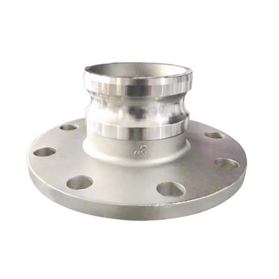 Suporte personalizado ODM SS316 DN50 Camlock acoplamento com PN16 flange igual e design