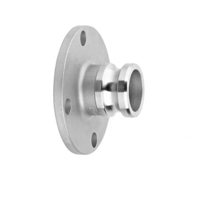 Suporte personalizado ODM SS316 DN50 Camlock acoplamento com PN16 flange igual e design