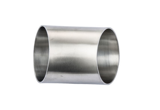 Tubo sanitário de aço inoxidável 304/ 316L de 45 graus de cotovelo adequado para conexão de soldagem