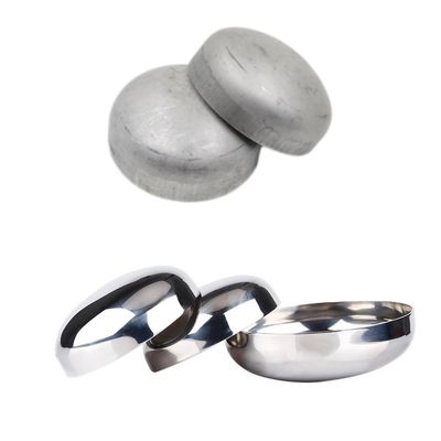 SS304/SS316 sanitário encaixe de cabeça oval soldado de aço inoxidável