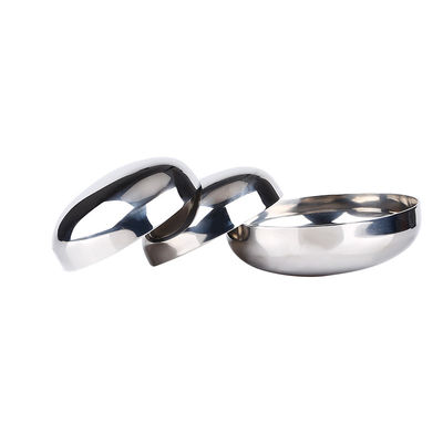 SS304/SS316 sanitário encaixe de cabeça oval soldado de aço inoxidável