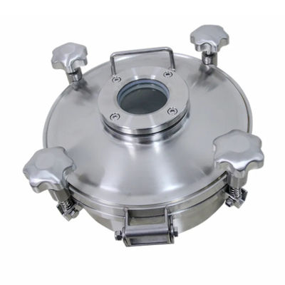 Tanque de bebidas de qualidade alimentar Silicone EPDM Gasket Manhole Cover com design igual