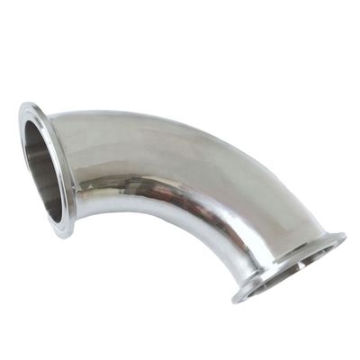 RTS Tubo de Cotovelo Sanitário Adaptado 90 Graus Cotovelo Conexão de Grampos de Aço Inoxidável 90 Graus