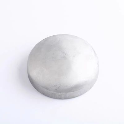 Plata ASTM 12 polegadas de óleo sem costura Cap final de titânio Air Valve Cap Final de tanque cabeça de prato