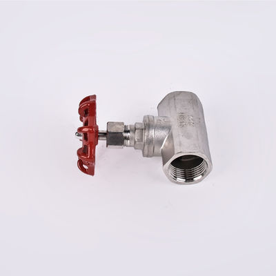 Controle de NPT de aço inoxidável DN15-80 Prata Tipo B Actuador de fundição manual Globo/válvula de parada