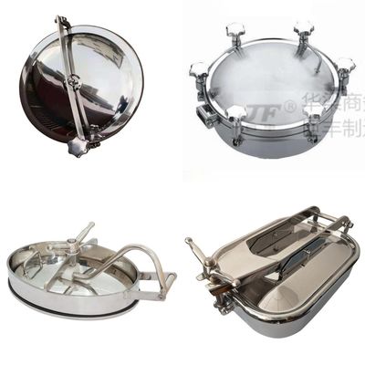 Altura 90mm-100mm Amplamente utilizado Sanitário 304/316L de aço inoxidável