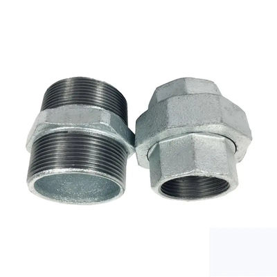 Acessórios de tubos de ferro fundido galvanizados maleáveis personalizados para iguais e conexões
