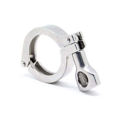 Standard 1.5 '' aço inoxidável 304 Single Pin Heavy Duty Tri Clamp com Wing Nut
