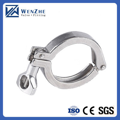 Standard 1.5 '' aço inoxidável 304 Single Pin Heavy Duty Tri Clamp com Wing Nut