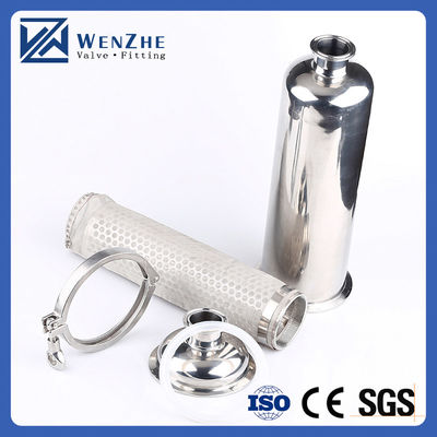 1.5 polegadas Tri-Clamp Filter SS304 Acessórios sanitários com Equal Inline Straight Strainer