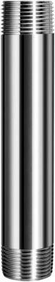1' NPT x 1/2' NPT Tubos de aço inoxidável com rosca de 8' Tubos fundidos de mamilo