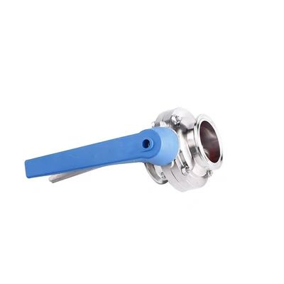 Necessidades personalizadas ODM aço inoxidável 304 31Tri Clamp Clover DIN 3A SMS Butterfly Valves