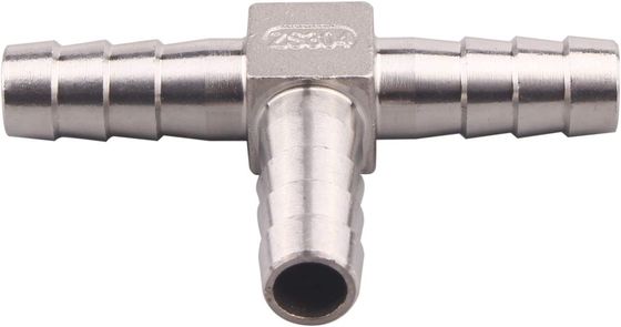 Tubos de aço inoxidável feminina Barb 3 Way Tee Forma de T Barbed 1/2 polegada Union Home Brew Fitting
