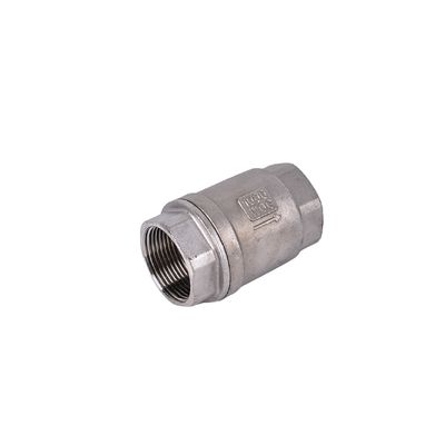 Válvula de controlo H12 de sentido único sem retorno para água RTS de aço inoxidável 201 304 NPT BSP