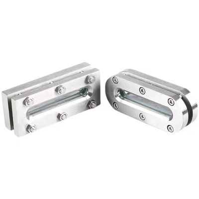 304 316 Vidro de visão de soldagem retangular de aço inoxidável para especificações personalizadas