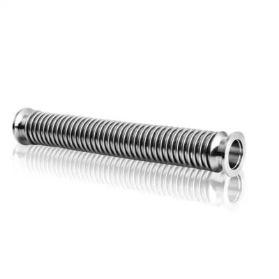 Igual KF-16 10 polegadas de aço inoxidável 304 316 mangueira de metal com tamanho de flange ISO-KF NW-16