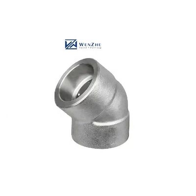 Aço inoxidável 304 316 316L 45 graus Socket Soldado Cotovelo 3000 6000 9000
