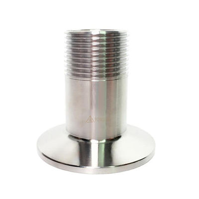 ODM suportado Tri Clamp Npt Bsp Tubos de acoplagem masculino Adaptador/acoplamento de fio em SS304