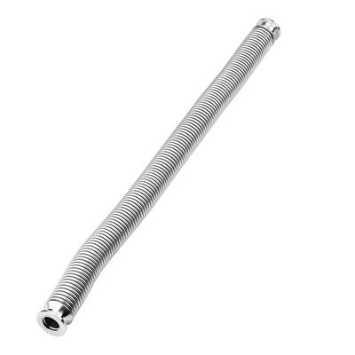 Igual KF-16 10 polegadas de aço inoxidável 304 316 mangueira de metal com tamanho de flange ISO-KF NW-16