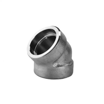 Aço inoxidável 304 316 316L 45 graus Socket Soldado Cotovelo 3000 6000 9000