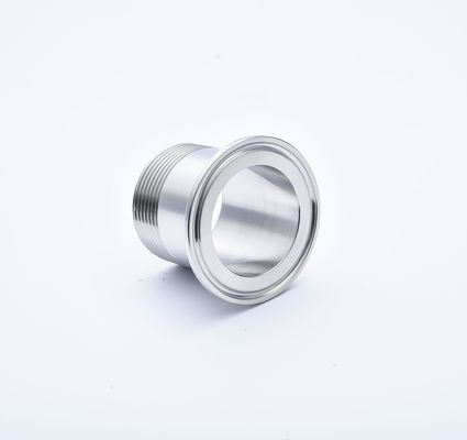 ODM suportado Tri Clamp Npt Bsp Tubos de acoplagem masculino Adaptador/acoplamento de fio em SS304