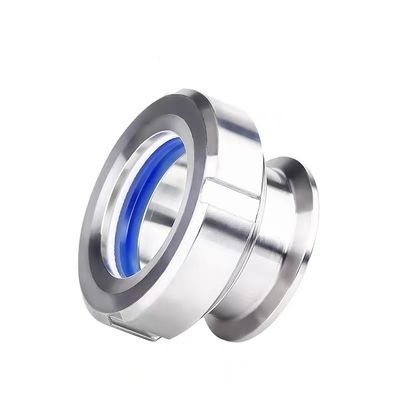 WZ sanitário SS304 316 ligação de solda vidro de visão redonda com flange de aço inoxidável