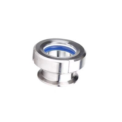 WZ sanitário SS304 316 ligação de solda vidro de visão redonda com flange de aço inoxidável