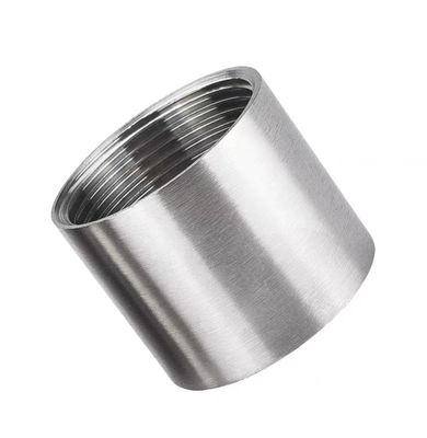 Tubo de acoplamento de mamilo de aço inoxidável feminino com rosca para RTS 1/4''-4.0