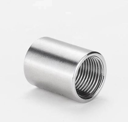 Tubo de acoplamento de mamilo de aço inoxidável feminino com rosca para RTS 1/4''-4.0