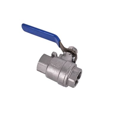 Aço inoxidável 304 válvula de esferas de carga média 2PC feminina para indústria geral
