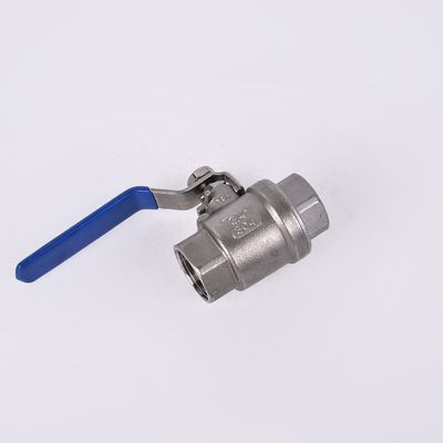 Aço inoxidável 304 válvula de esferas de carga média 2PC feminina para indústria geral