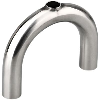 RTS Sanitário 304 316L de aço inoxidável T-Type U para prata de grau higiénico 1/2'-12.0