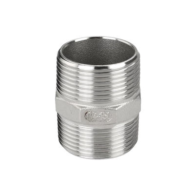 1/4''-4.0' Sanitário de aço inoxidável macho hexadecimal para aplicações de fundição