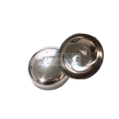304 316L Caixa de cabeça oval soldada sanitária de aço inoxidável