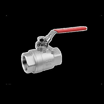 Válvulas de esferas roscadas DN8-DN100 PN63 DIN3202-M3 Aço inoxidável 304 316 2PC para água