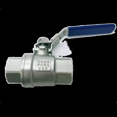 Válvulas de esferas roscadas DN8-DN100 PN63 DIN3202-M3 Aço inoxidável 304 316 2PC para água