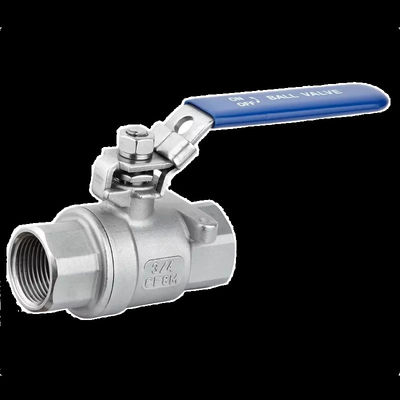 Válvulas de esferas roscadas DN8-DN100 PN63 DIN3202-M3 Aço inoxidável 304 316 2PC para água