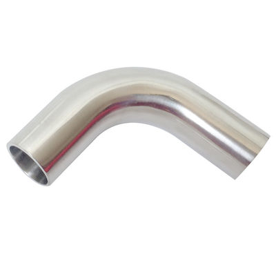 Aço inoxidável 304 316L Soldagem de raio longo de 90 graus