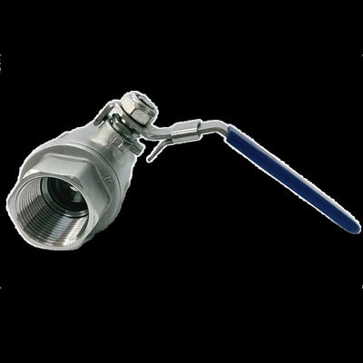 Aço inoxidável 304 316 2PC Válvulas de esferas de rosca feminina DN8-DN100 PN63 DIN3202-M3